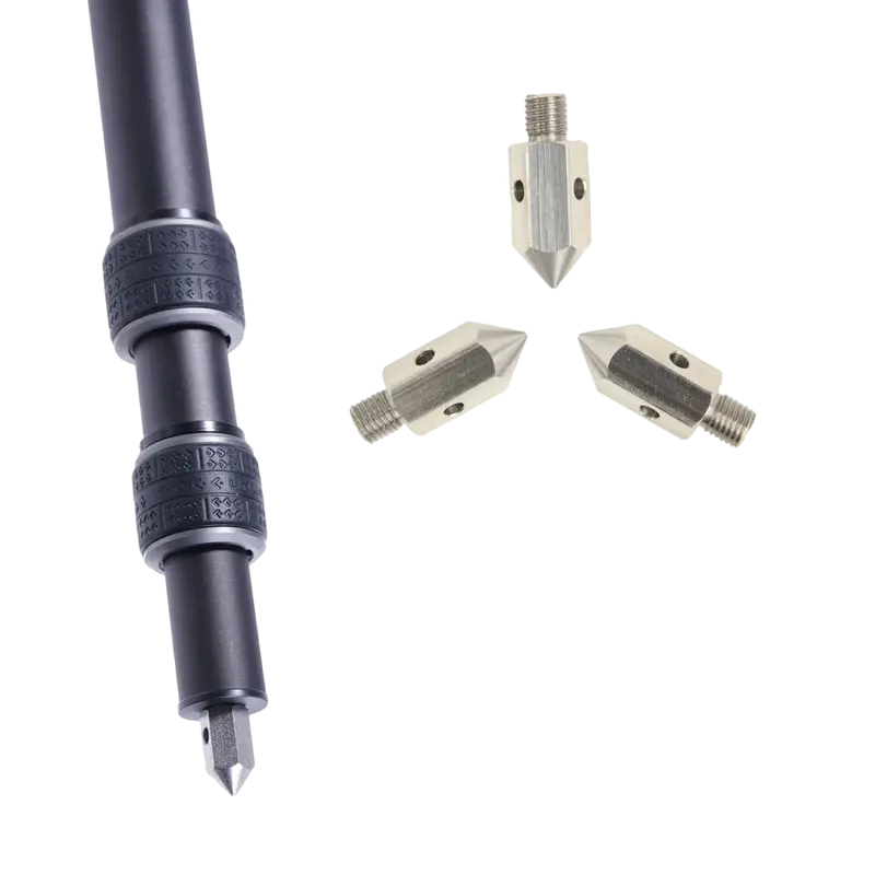 Trepied/Monopod Vanguard VEO3T+ 264AB, Cap cu bilă cu două axe, Negru