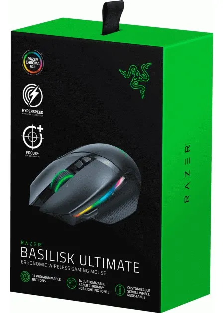 Игровая мышь RAZER Basilisk, Чёрный