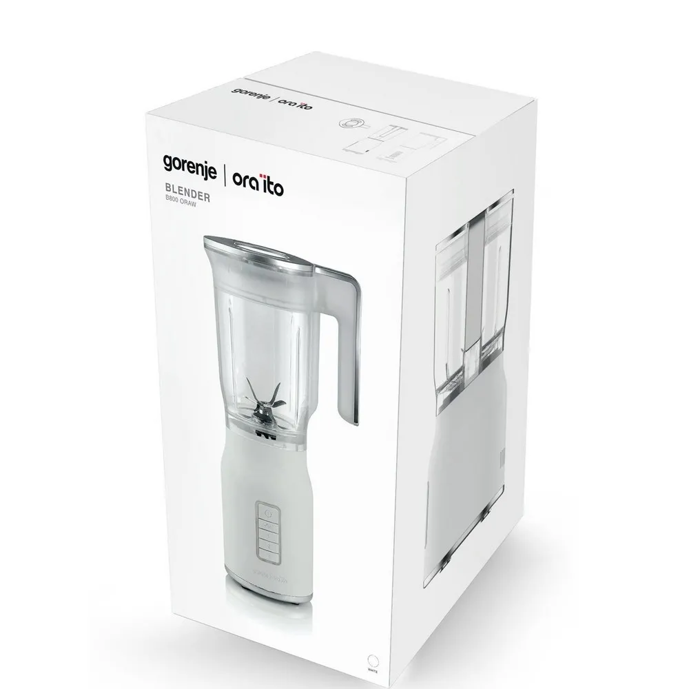 Стационарный блендер Gorenje B800ORAW, White