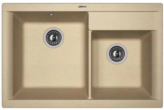Кухонная мойка из кварца Florentina-KASSI 780 Bej/Latte