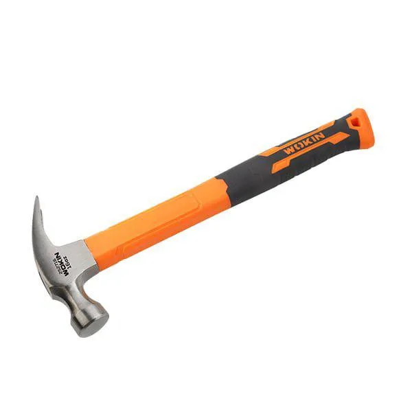 Молоток с изогнутым наконечником WOKIN 450G ручка из стекловолокна