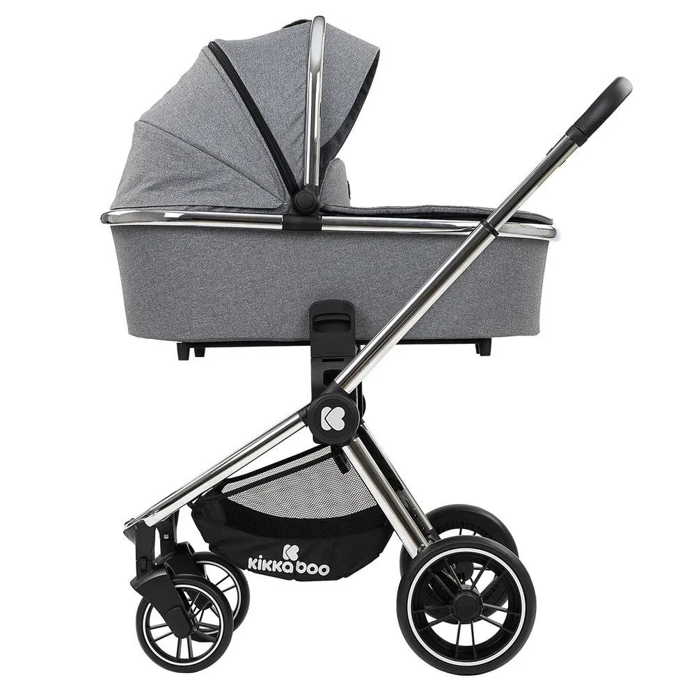 Stroller Kikka Boo 3 in 1 Vicenza Premium, Gray