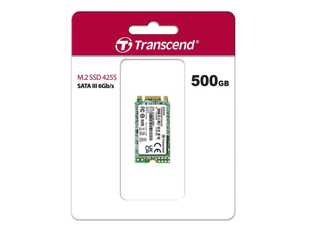Unitate SSD Transcend 425S, 500GB, TS500GMTS425S