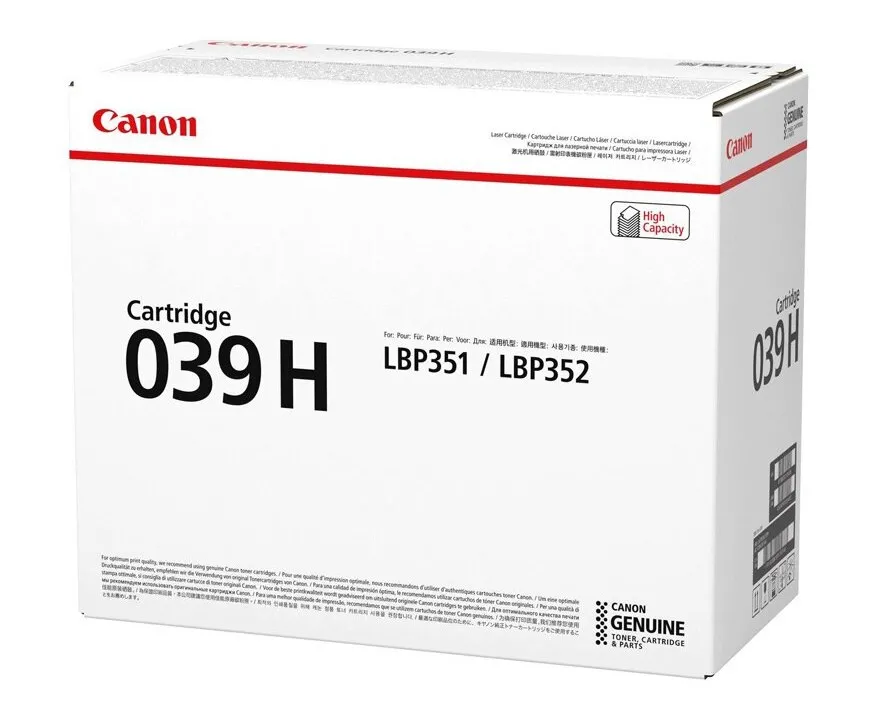 Cartuş Canon CRG-039 H, Negru