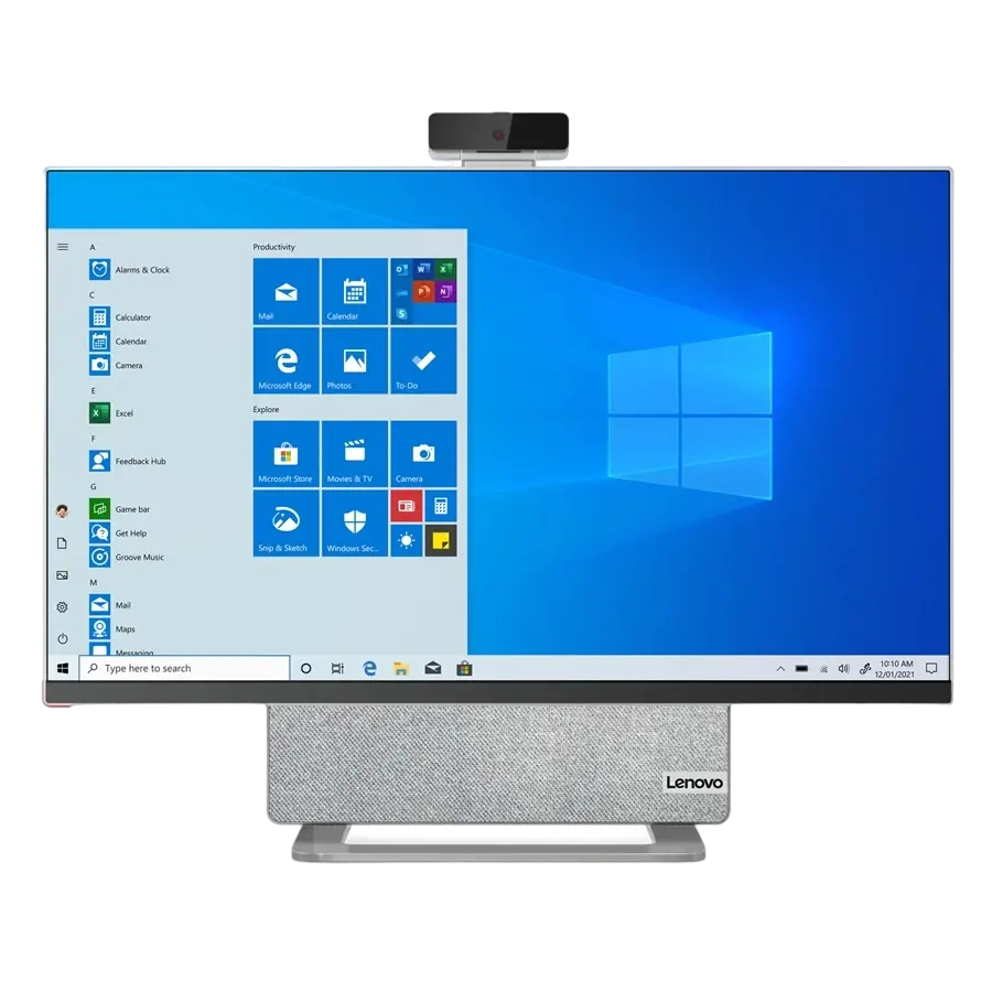 Computer All-in-One Lenovo YOGA AIO 7 27ARH6, 27", AMD Ryzen 7 4800H, 16GB/512GB, Fără SO, Argintiu
