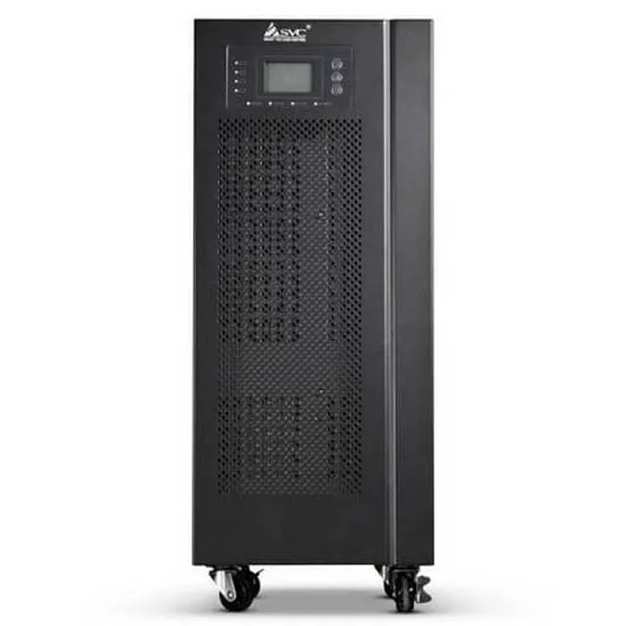 UPS Online Ultra Power 15 000VA, Phase 3/1, without  batteries, RS-232, SNMP Slot, metal case, LCD