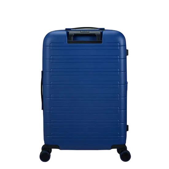 Valiza American Turister NOVASTREAM pe 4 roti 67/24 TSA EXP albastru inchis