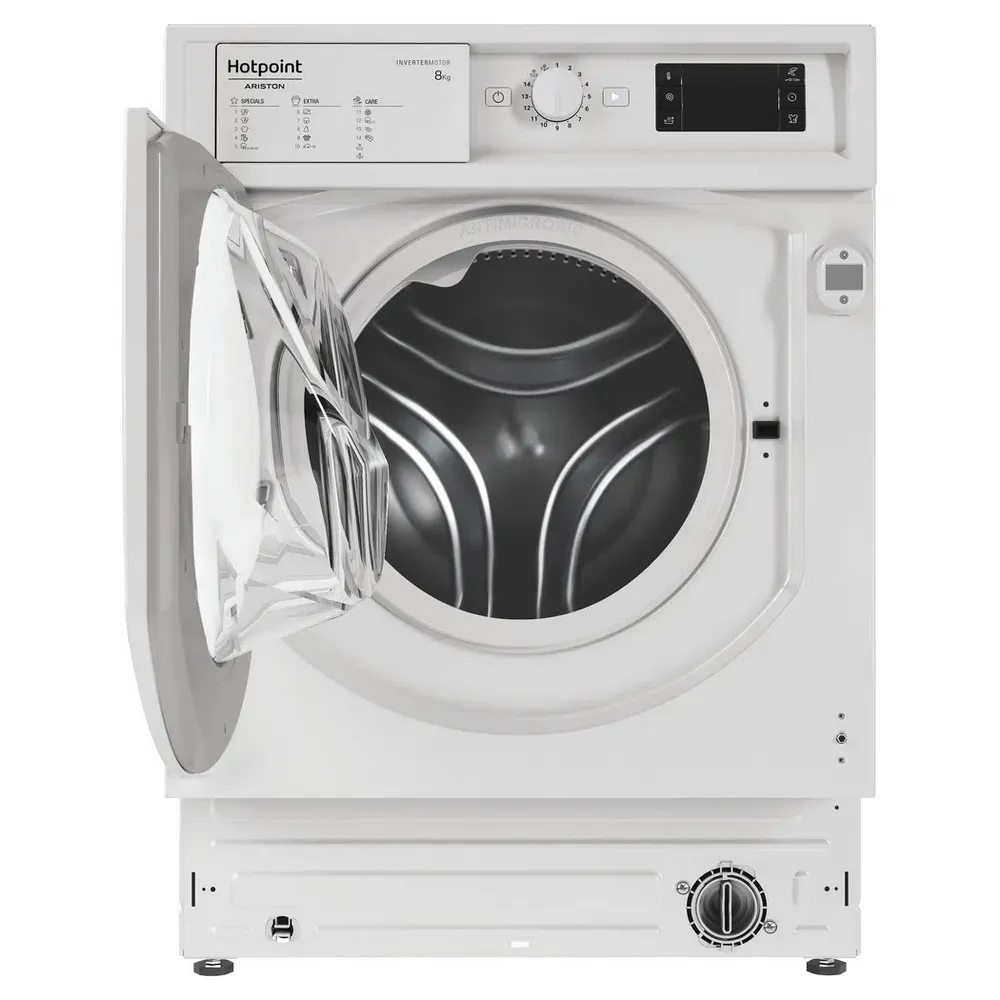Mașină de spălat cu uscător Whirlpool BI WMHG 81484 EU, 8kg, Alb