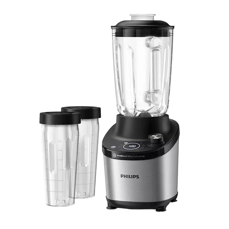 Blender staționar Philips Серия 7000 HR3760/10, Argintiu | Negru