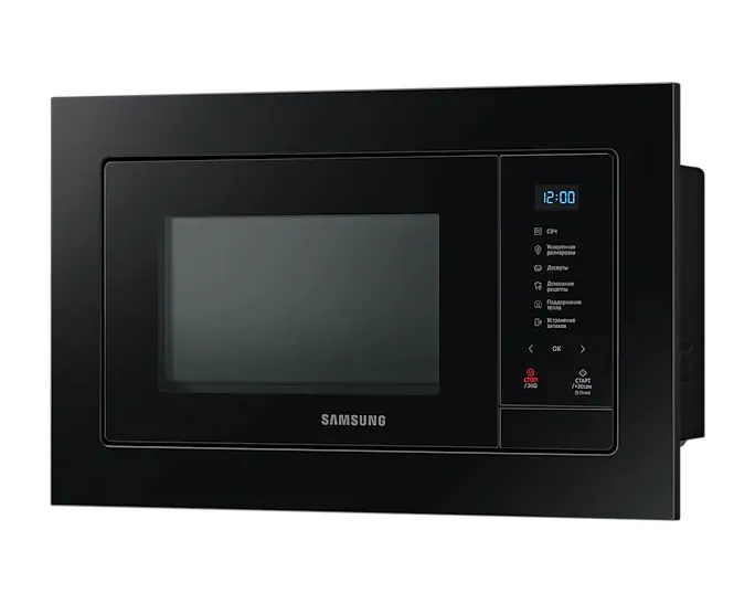 Cuptor cu microunde Samsung MS23A7118AK/BW, Negru