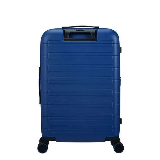 Valiza American Turister NOVASTREAM pe 4 roti 67/24 TSA EXP albastru inchis