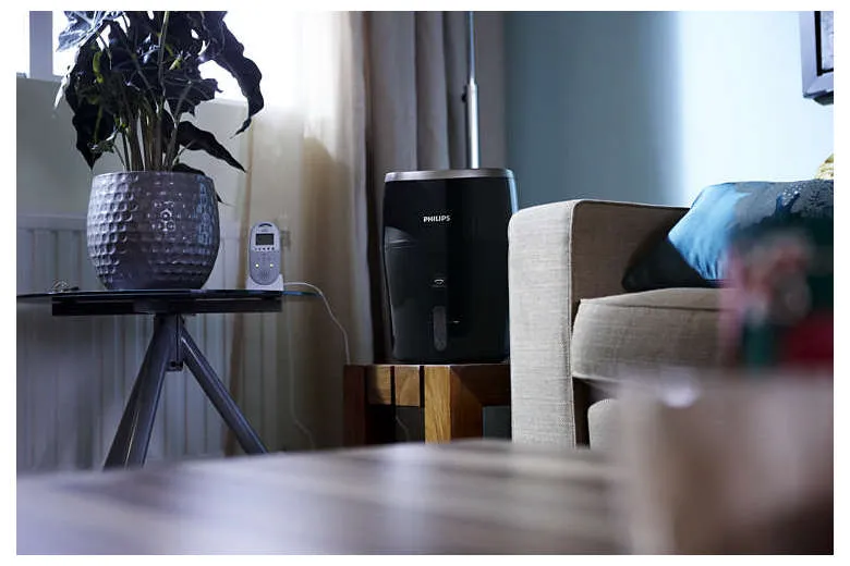 Umidificator de aer PHILIPS Series 2000 HU4813/10, Negru
