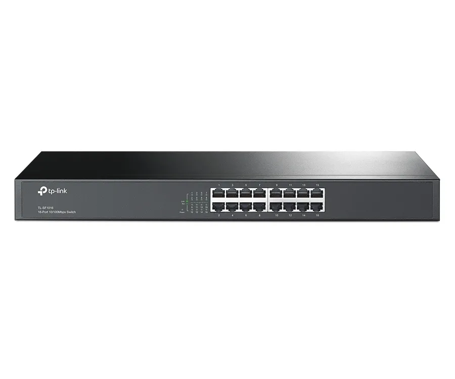 Сетевой коммутатор TP-LINK TL-SF1016, 16x 10/100 Мбит/с