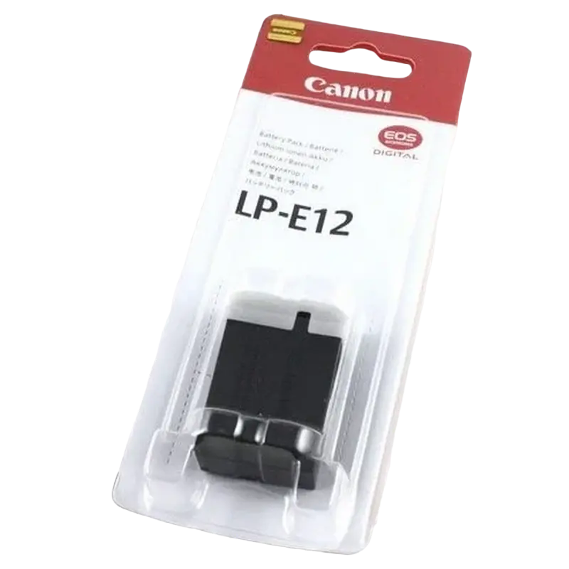 Battery pack Canon LP-E12, 875 mAh, for EOS-100D,M50 Mark II,M50,M10 Cameras