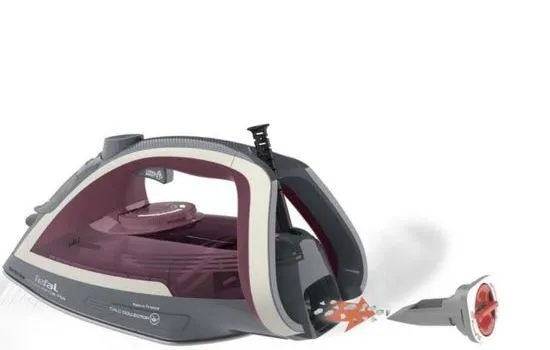 Утюг Tefal FV6840E0, 2800Вт, Серый Бордовый