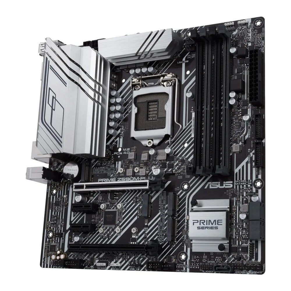 Материнская плата ASUS PRIME Z590M-PLUS, LGA1200, Intel Z590, Micro-ATX