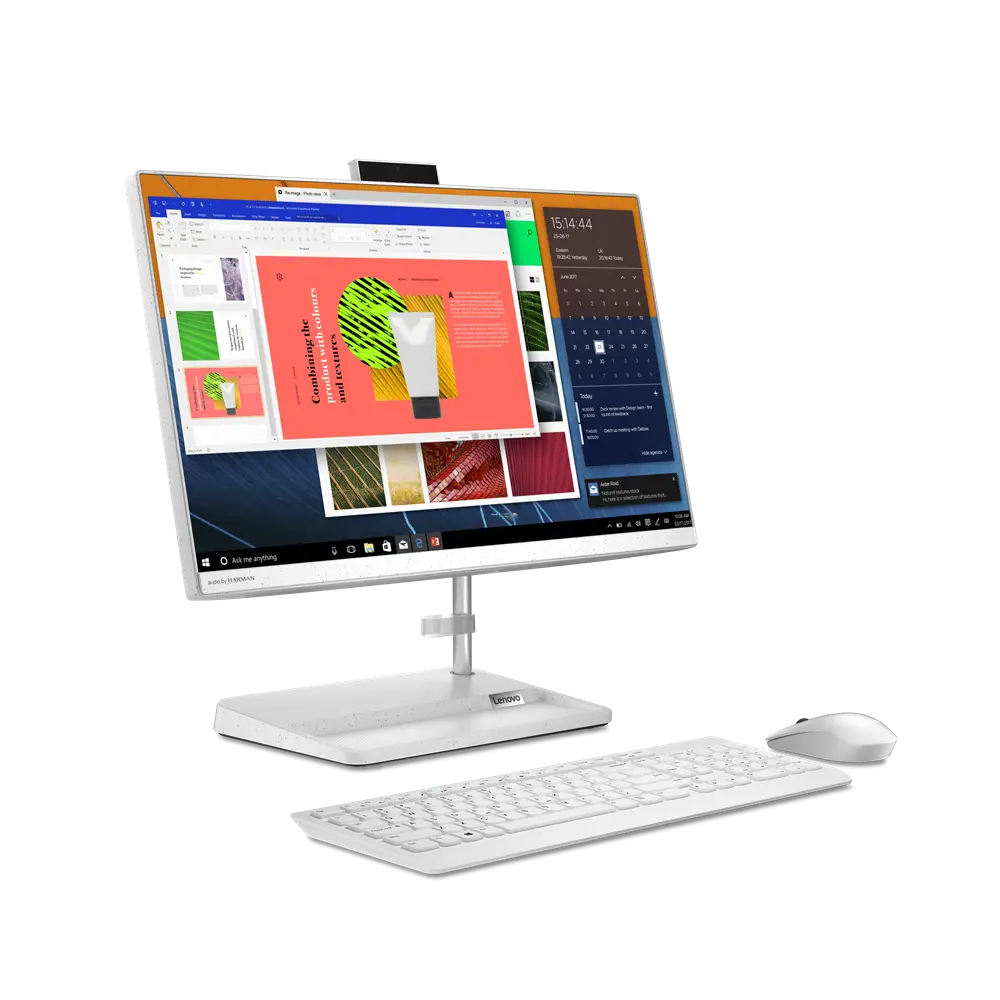 Computer All-in-One Lenovo IdeaCentre 3 24ITL6, 23,8", Intel Core i5-1135G7, 8GB/512GB, Fără SO, Alb