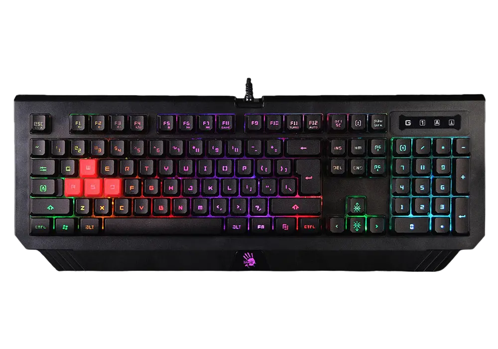 Клавиатура Bloody B120N, Проводное, Чёрный