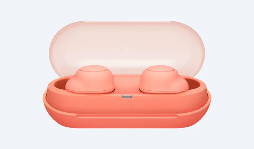 Наушники SONY WF-C500, Коралловый