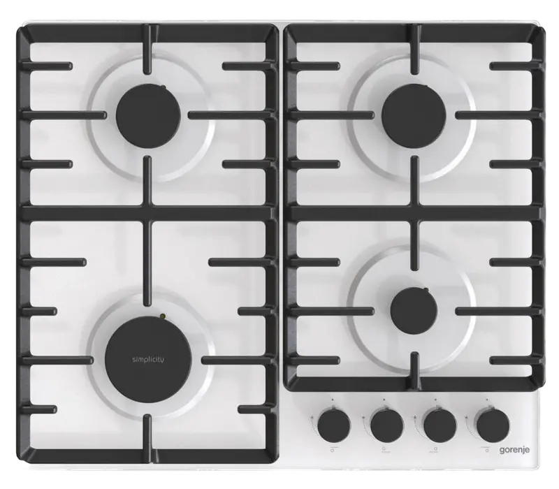 Plită pe gaz Gorenje GT 642 SYW, Alb