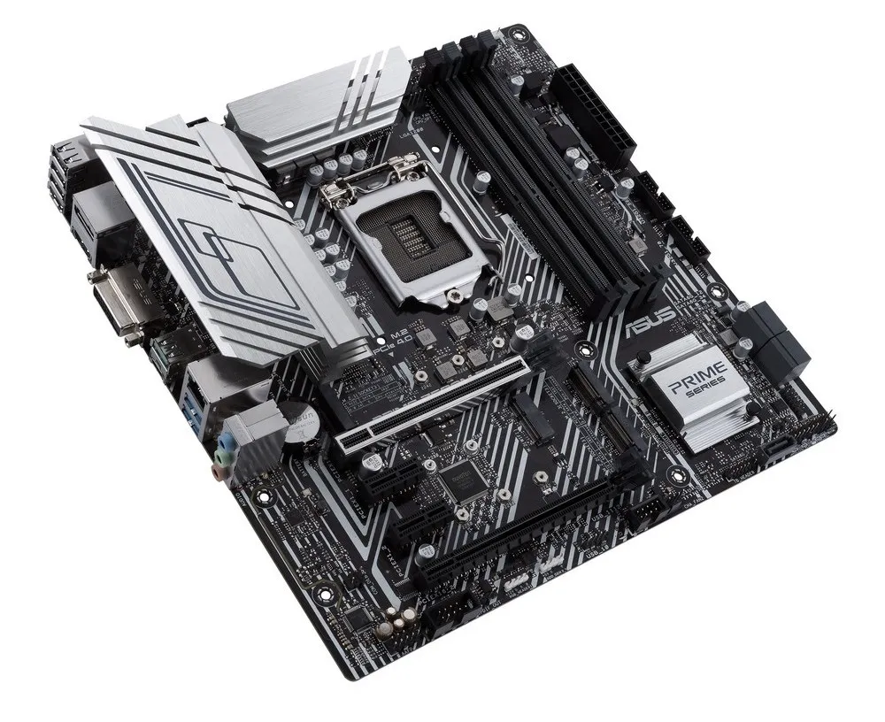 Материнская плата ASUS PRIME Z590M-PLUS, LGA1200, Intel Z590, Micro-ATX