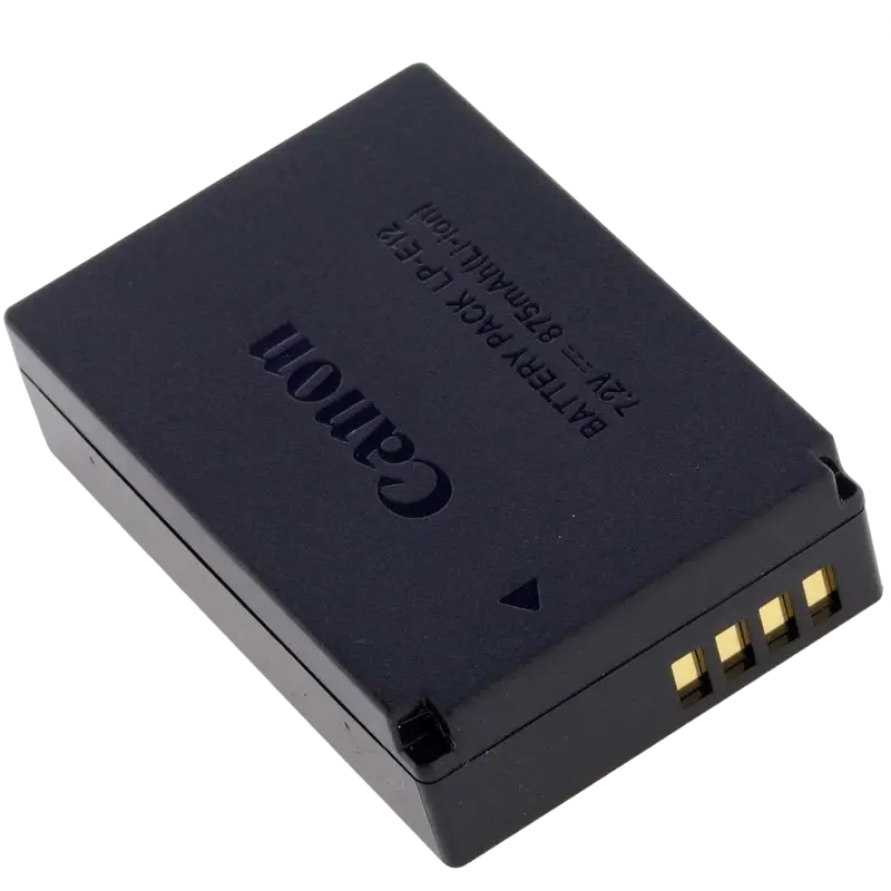 Battery pack Canon LP-E12, 875 mAh, for EOS-100D,M50 Mark II,M50,M10 Cameras