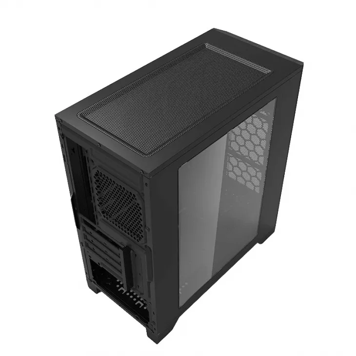 Carcasă PC Gamemax H603-2U3, Mini-Tower, ATX, Negru