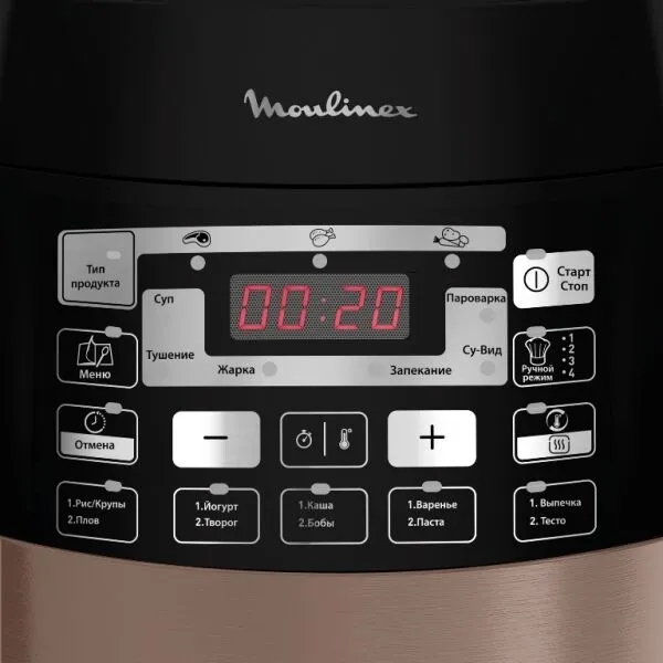Мультиварка Moulinex Quickchef CE430A32, Чёрный