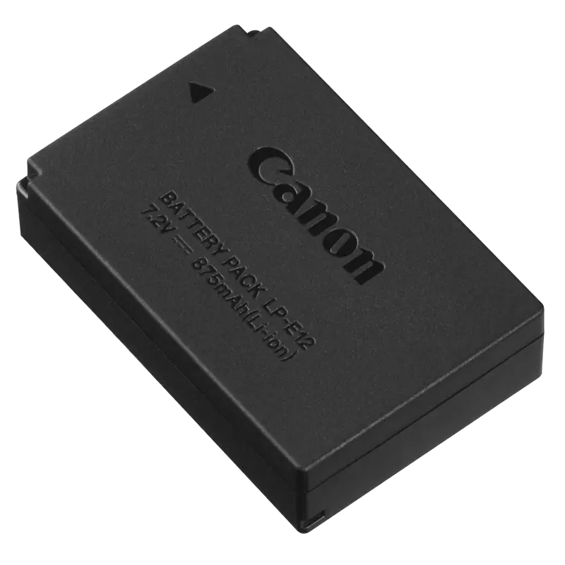 Battery pack Canon LP-E12, 875 mAh, for EOS-100D,M50 Mark II,M50,M10 Cameras