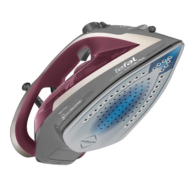 Утюг Tefal FV6840E0, 2800Вт, Серый Бордовый