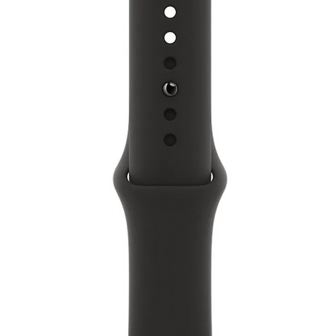 Ceas inteligent Apple Watch SE MYDP2, 40mm, Carcasă Space Gray din aluminiu cu bandă sport Neagră