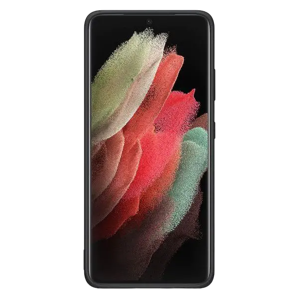 Husă Samsung Silicone Cover for Galaxy S21 Ultra, Negru