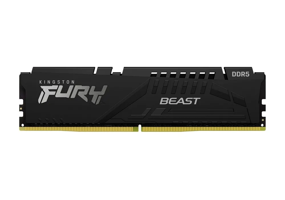 Оперативная память Kingston FURY Beast, DDR5 SDRAM, 6000 МГц, 16Гб, KF560C40BB-16