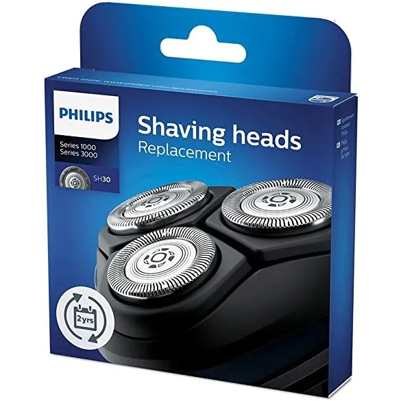 Cap de înlocuire pentru aparatul de ras electric Philips Shaver series 3000 SH30/50, Argintiu
