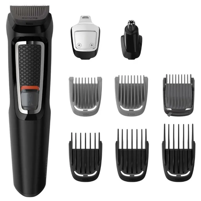 Trimmer pentru bărbați Philips Multigroom Series 3000 MG3740/15, Negru