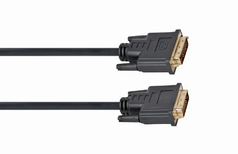 Cablu Video Cablexpert CC-DVI2-BK-15, DVI-D (M) - DVI-D (M), 4,5m, Negru