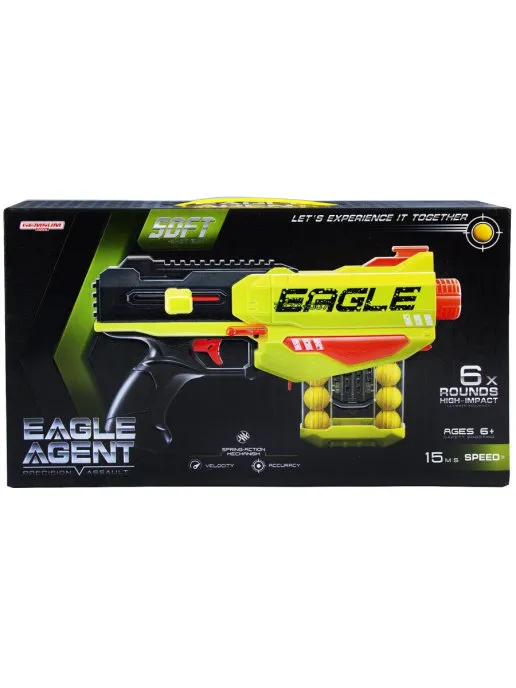 392, Gemsum Foam Blaster Round Ball Gun PT, 14+