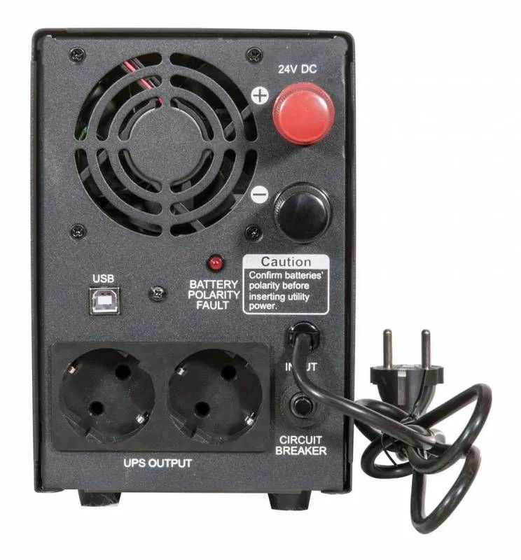 Sursă de alimentare neîntreruptibilă PCM INF-1500, Linear-interactiv, 1500VA, Turn