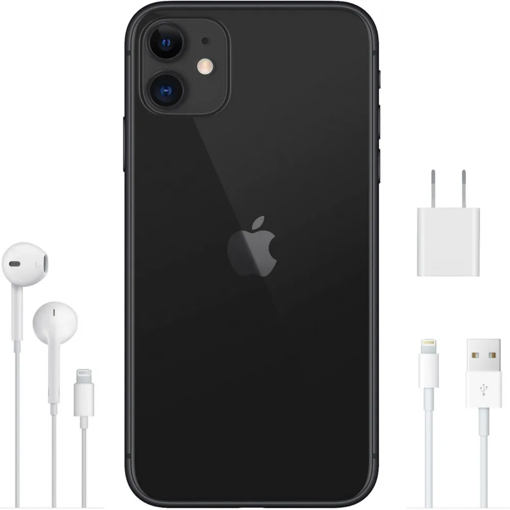 Smartphone Apple iPhone 11, 4GB/128GB, Black