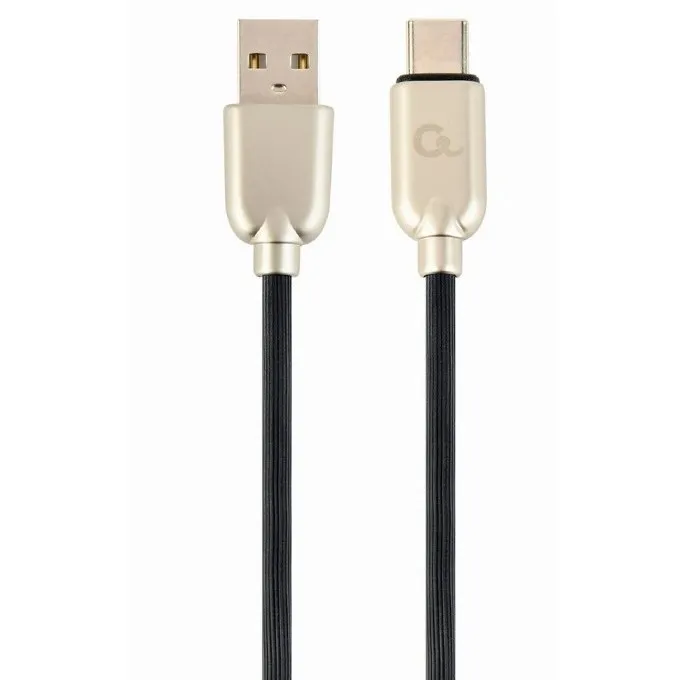 Cablu încărcare și sincronizare Cablexpert CC-USB2R-AMCM-2M, USB Type-A/USB Type-C, 2m, Negru