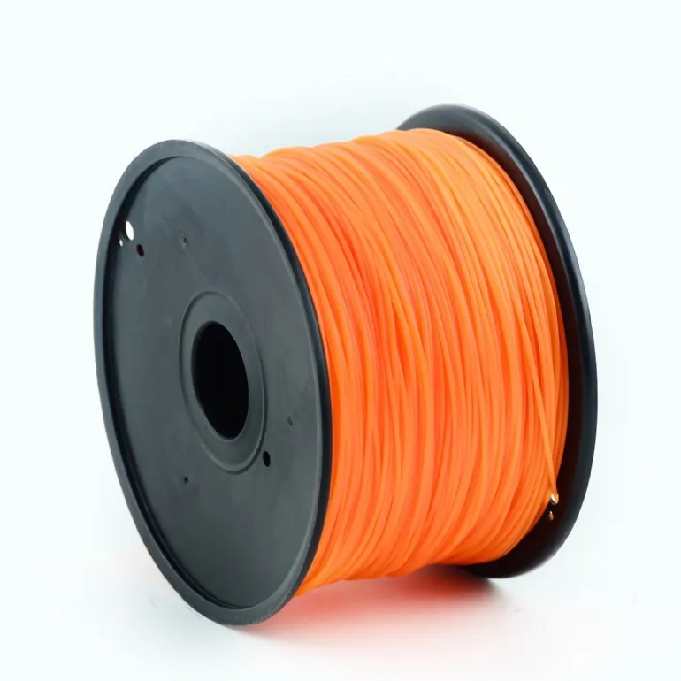 Filament pentru imprimantă 3D Gembird 3DP-PLA3-01-O, PLA, Orange , 3.0 mm, 1kg