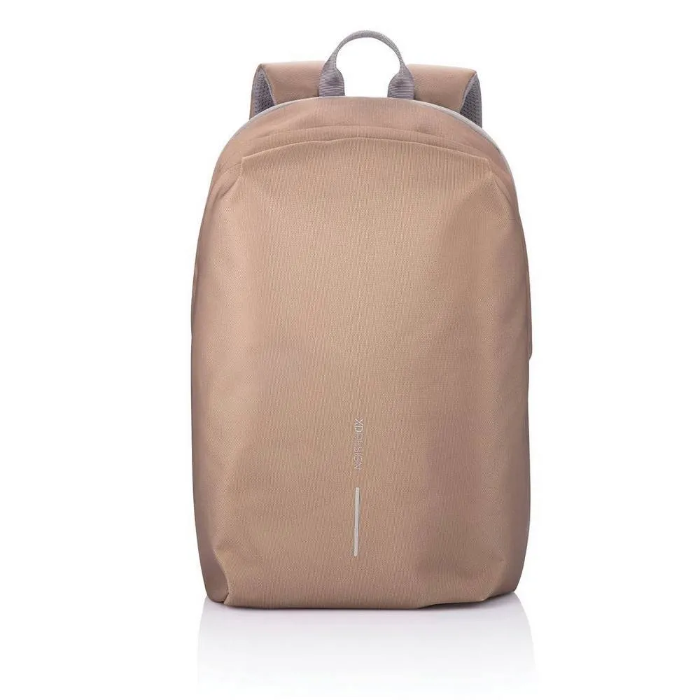 Rucsac pentru Laptop Bobby Soft, 15.6", Textil, Cafeniu
