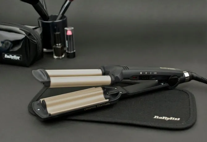 Плойка BaByliss Easy Waves C260E, Черный | Золотистый