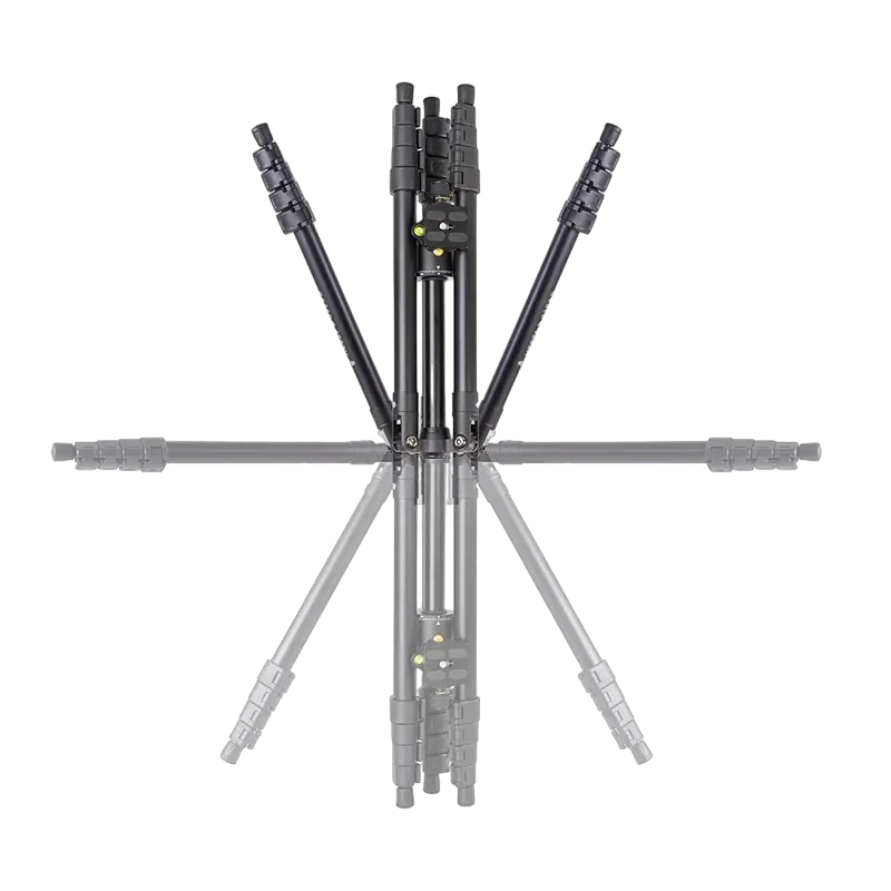 Tripied Foto-Video Vanguard VESTA FB 235AB, Cap trepied de minge, Negru