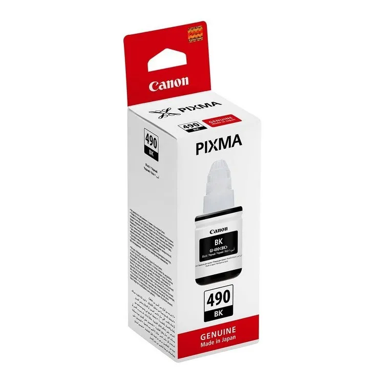 Recipient de cerneală Canon GI-490, 135ml, Negru