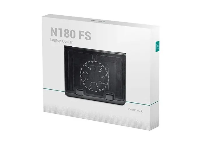Suport de răcire pentru laptop Deepcool N180 FS, 15,6", Negru