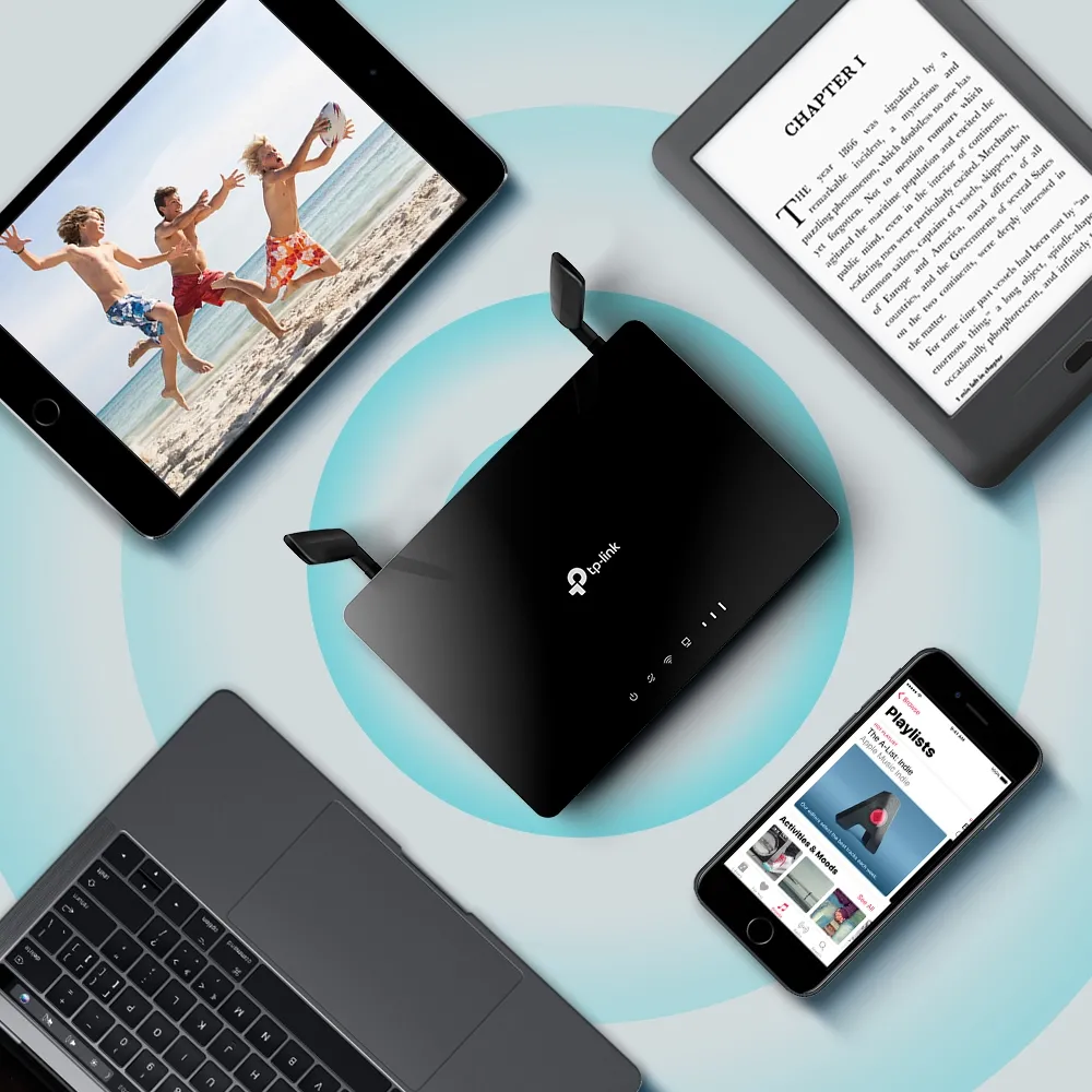 Беспроводной маршрутизатор TP-LINK Archer MR400, 4G, Чёрный