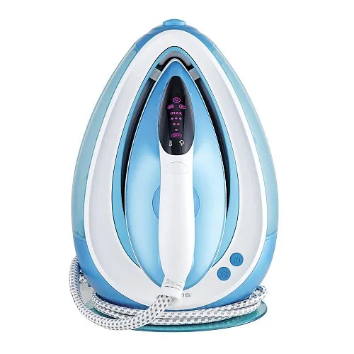 Fier de călcat cu generator de abur Polaris PSS6540K, 2400W, Albastru deschis