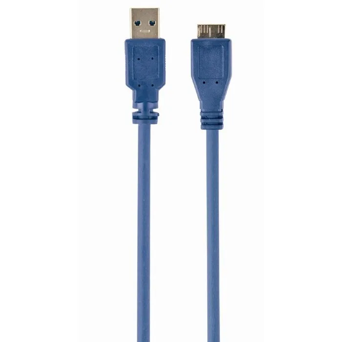 Cablu încărcare și sincronizare Cablexpert CCP-mUSB3-AMBM-10, USB Type-A/Micro BM, 3m, Albastru
