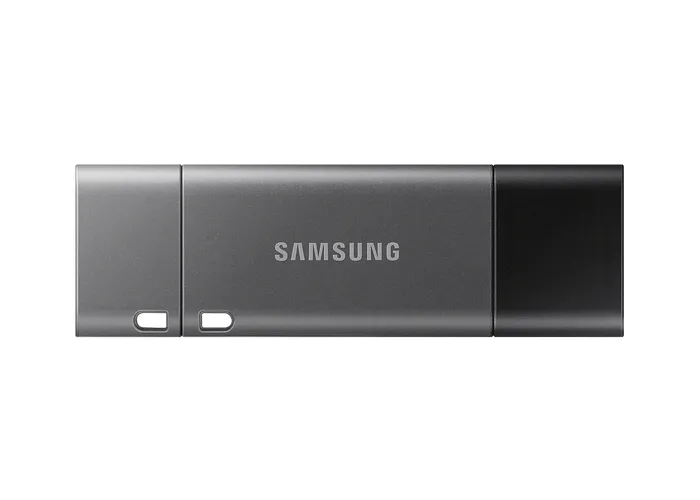 USB Flash накопитель Samsung DUO Plus, 64Гб, Чёрный/Серый